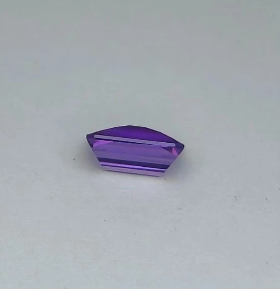 4.63ct Natural Purplish Amethyst Emerald Cut Loose Gemstone From Brazil — view 2